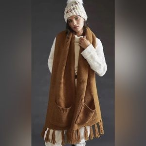 Pilcro for Anthropologie oversized scarf - NWT